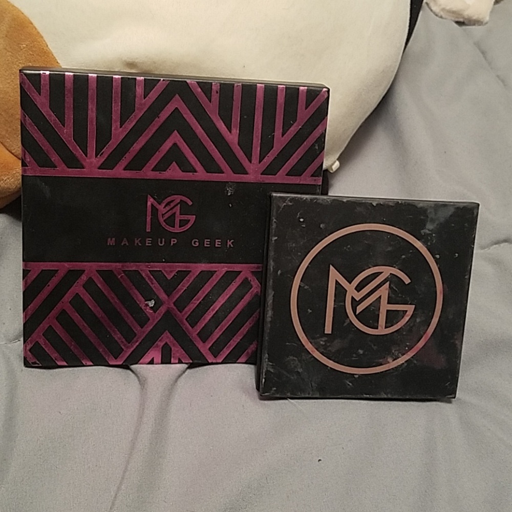 Manny Mua/Makeup Geek and Wish eyeshadow palette